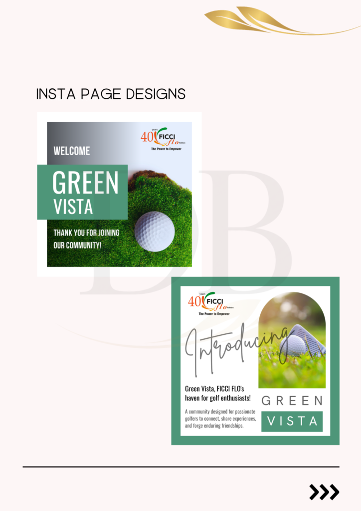 Insta Page Designs
